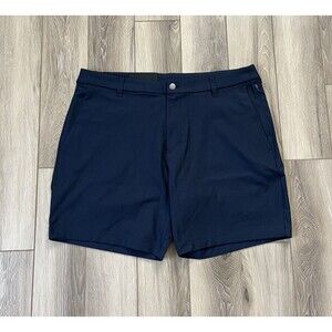 Lululemon Commission Short Classic Fit 7" Size 36 Navy Blue GRSG 01577 NWT